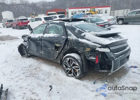 2023 Hyundai Ioniq 6 Limited from USA, damaged, VIN KMHM54AC6PA051750